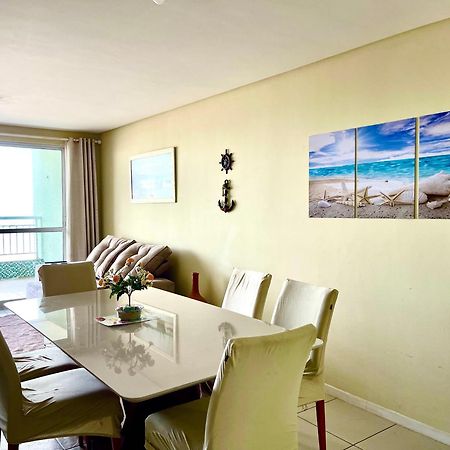 Apartamento Vista Total Do Mar Uma Cobertura A 400M Do Beach Park No Porto Das Dunas Aquiraz Condominio Terramaris Piscina Ampla Parque Infantil Sauna Estacionamento Privado Dış mekan fotoğraf