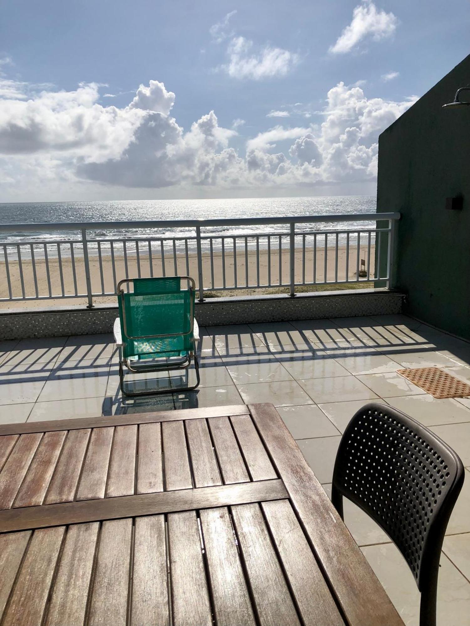 Apartamento Vista Total Do Mar Uma Cobertura A 400M Do Beach Park No Porto Das Dunas Aquiraz Condominio Terramaris Piscina Ampla Parque Infantil Sauna Estacionamento Privado Dış mekan fotoğraf